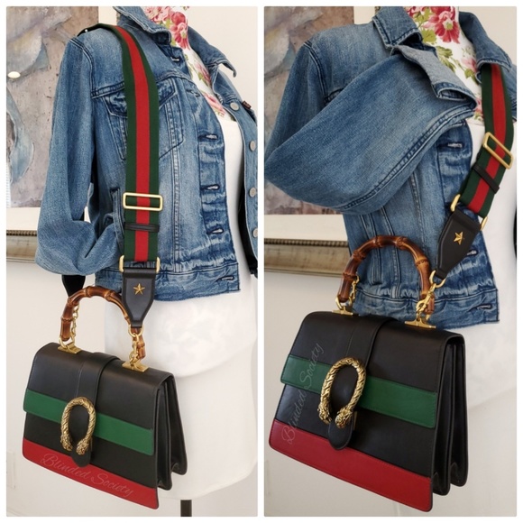 ☆☆SOLD ☆☆ Gucci Dionysus Medium Bamboo Handbag - Picture 3 of 8